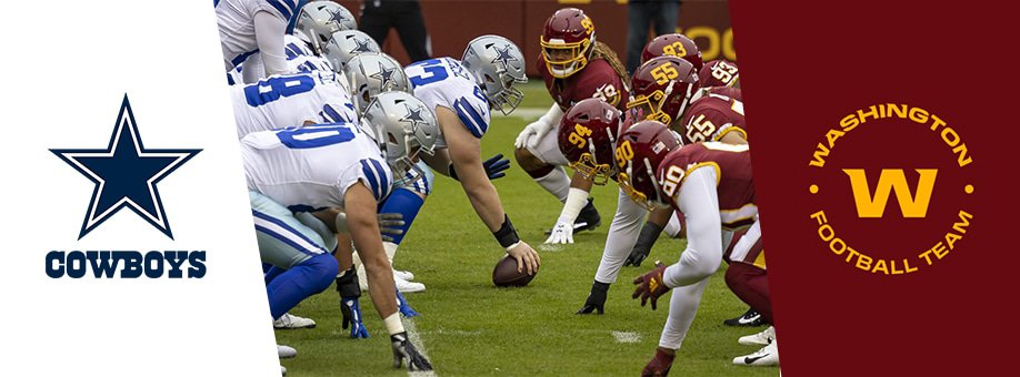 Dallas Cowboys versus Washington Football Team