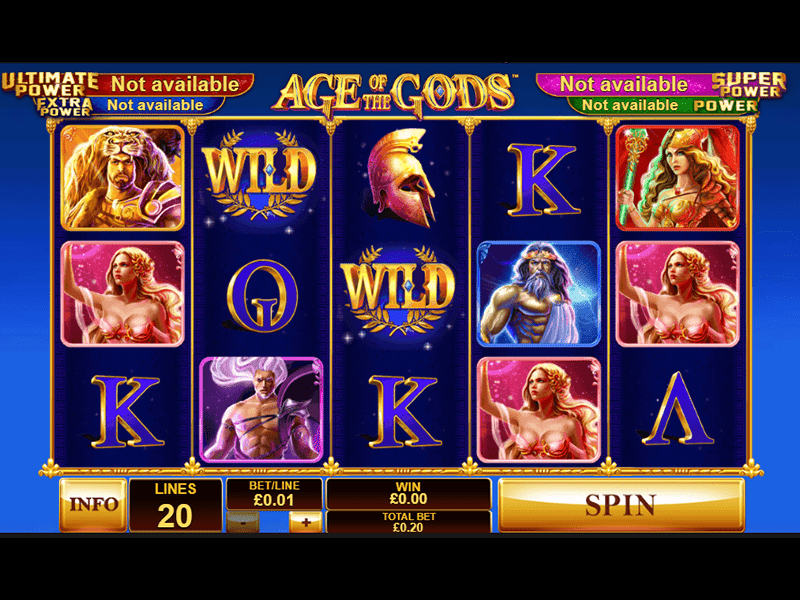 Age of the Gods Slot 1