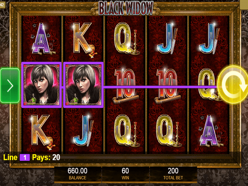 Black Widow Slot 3