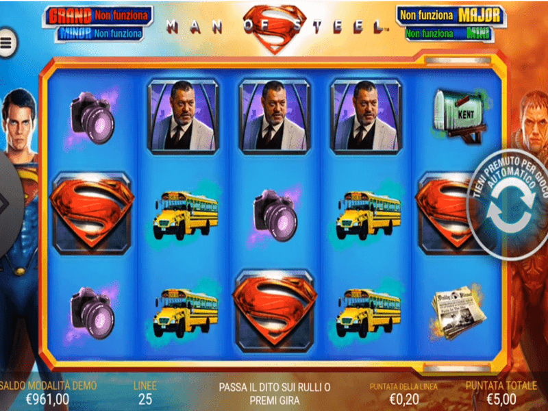 Man of Steel Slot 1