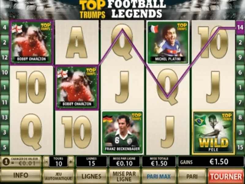 Top Trumps World Football Legends Slot 1