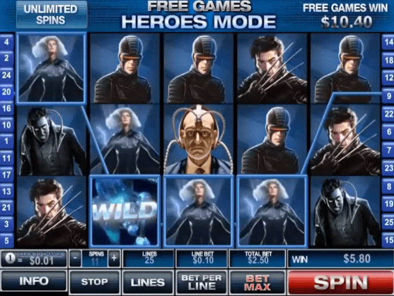 Xmen Slot 4