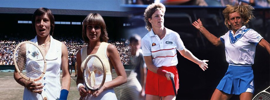 Martina Navratilova versus Chris Evert