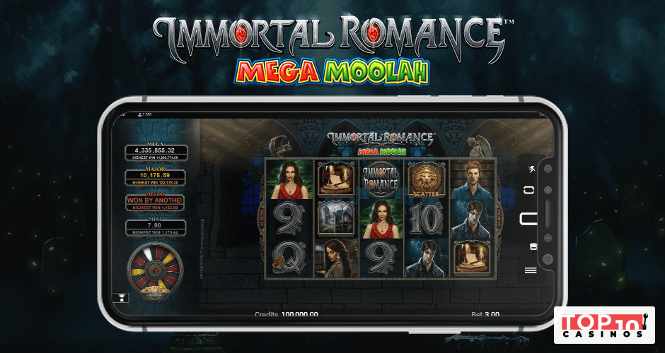 Immortal Romance Mega Moolah