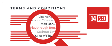 14Red Casino Terms