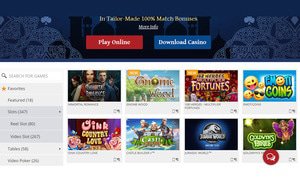 7Sultans Casino software screenshot