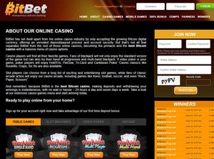 Bitbet software screenshot