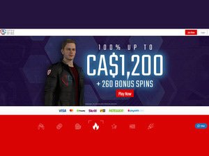 CaptainSpins website screenshot