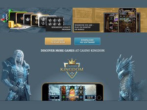 Kingdom Casino software screenshot