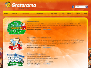 Gratorama Casino software screenshot