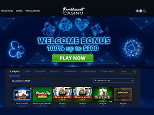 Rembrandt Casino website screenshot