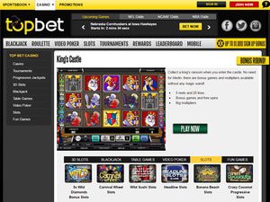 TopBet software screenshot