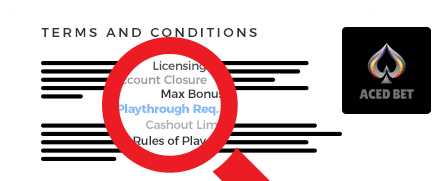 AcedBet Casino Terms