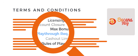 BacanaPlay Casino Terms