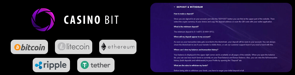 Casinobit.io banking