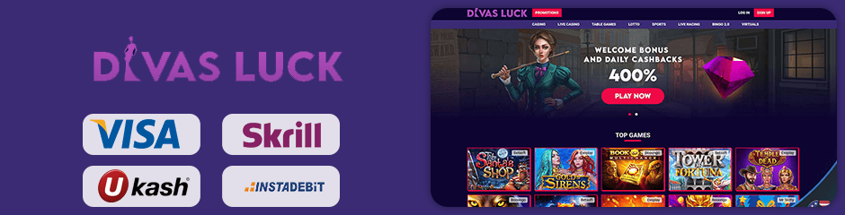 Divas Luck Casino banking