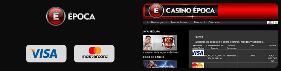 Epoca Casino banking