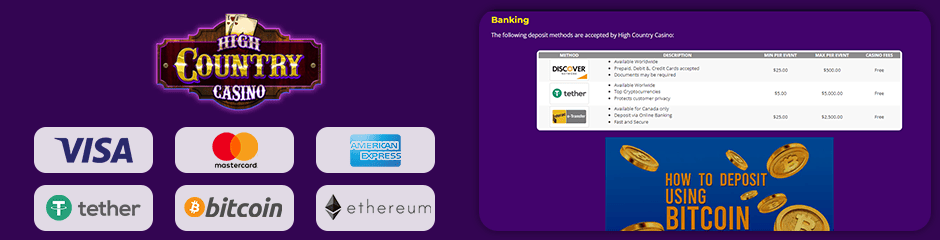 high country casino banking