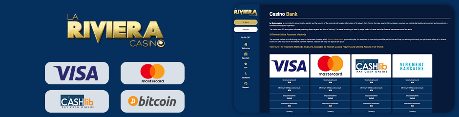 La Riviera Casino banking