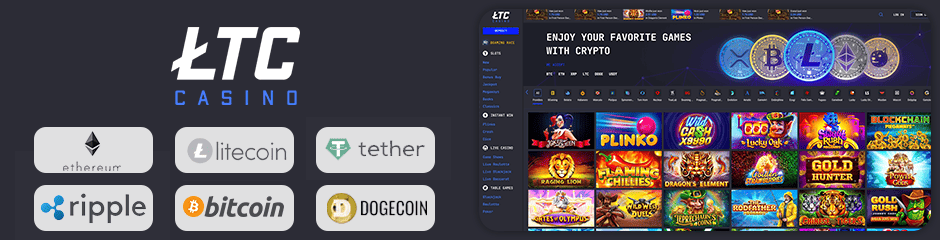 LTC Casino banking