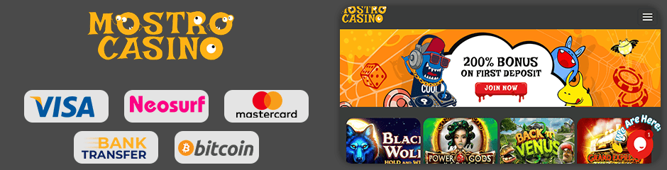 Mostro Casino banking