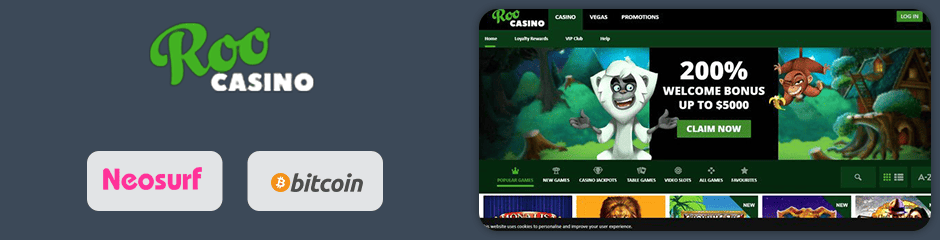 Roo Casino banking