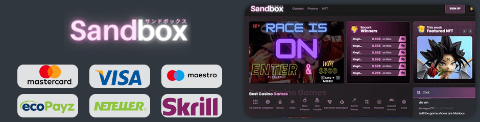 Sandbox Casino banking