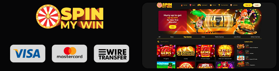 Spin My Win Casino banking