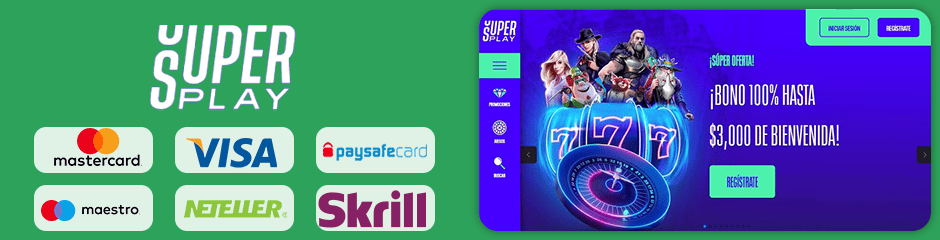 Superplay Casino banking