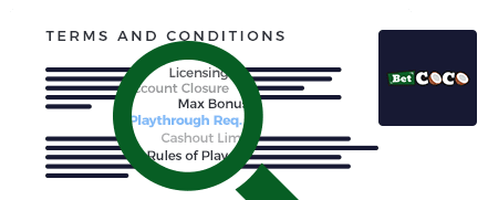 BetCoco Casino Terms