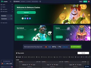 BetNuvo Casino website screenshot