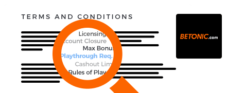 Betonic Casino Terms