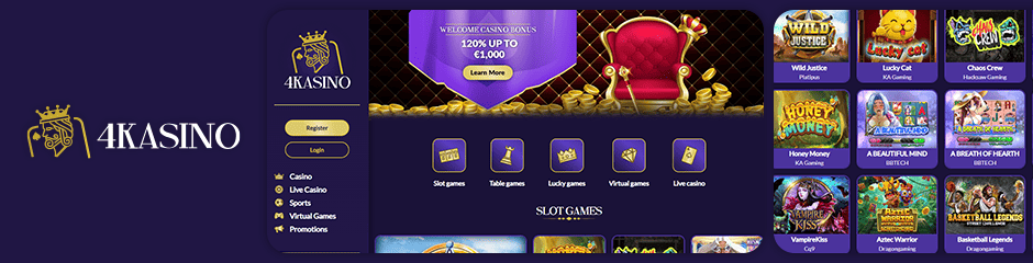 4Kasino Casino Bonuses