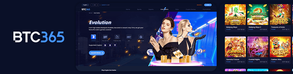 BTC365 Casino Bonuses