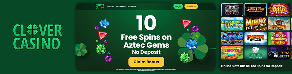 cloverspin casino bonus