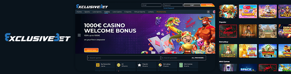 exclusive bet casino bonus