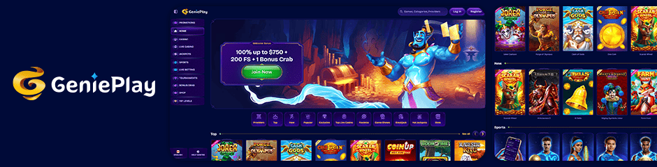 genieplay casino bonus