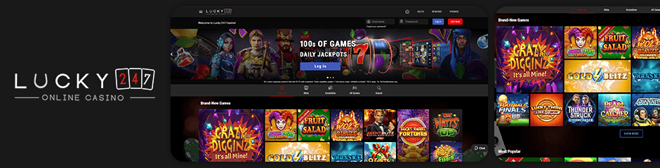 Lucky 247 Casino top 10 bonus