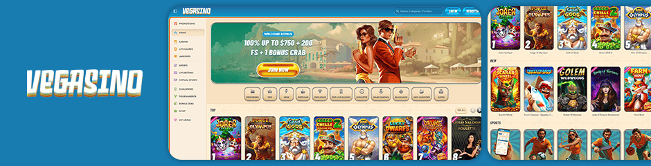 vegasino casino bonus