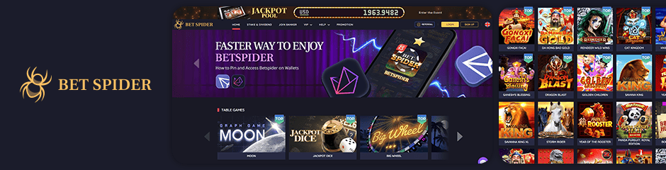 Bet Spider Casino Bonus