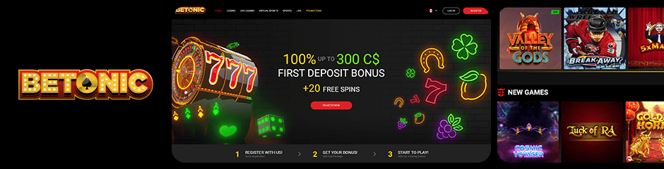 Betonic Casino Bonus