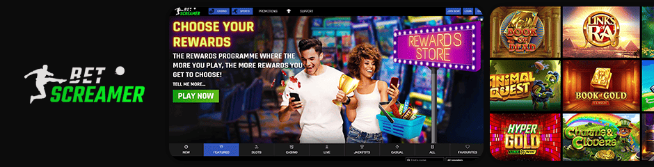 Bet Screamer Casino Bonus