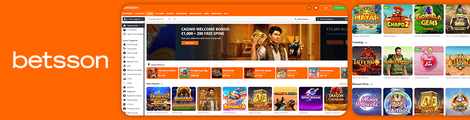 Betsson Casino Bonus