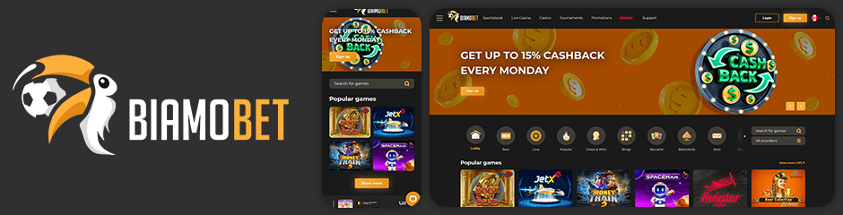 BiamoBet Casino Bonus