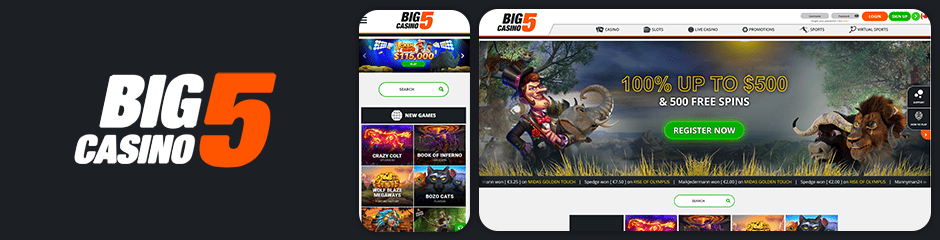 big 5 casino top 10 bonus