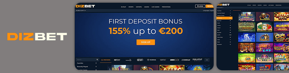 Dizbet Casino Bonuses