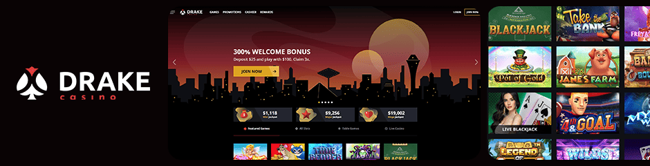 Drake Casino bonus