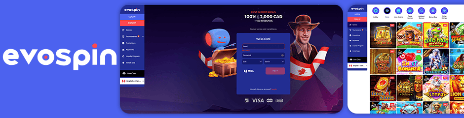 EvoSpin Casino Bonus