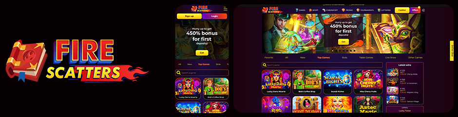 Firescatters Casino Bonuses