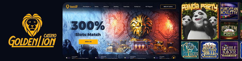 golden lion casino top 10 bonus